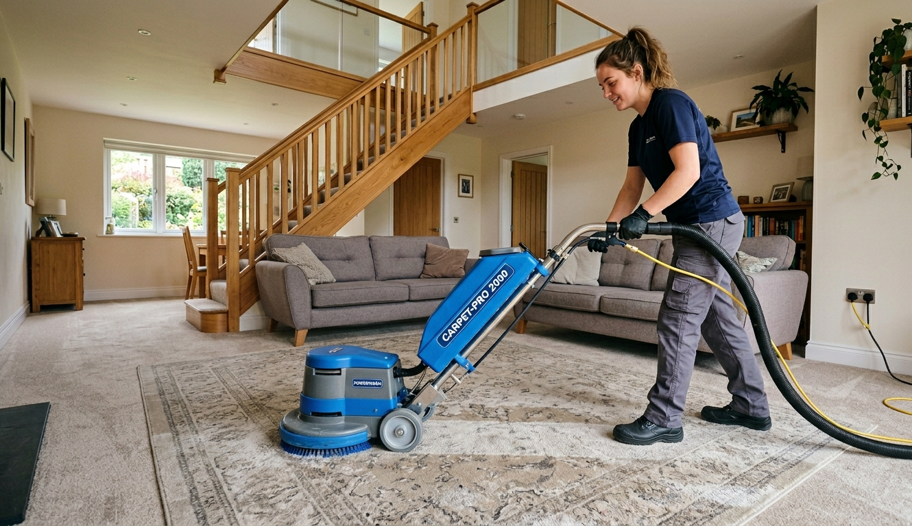 Advanced Carpet Steam Extraction